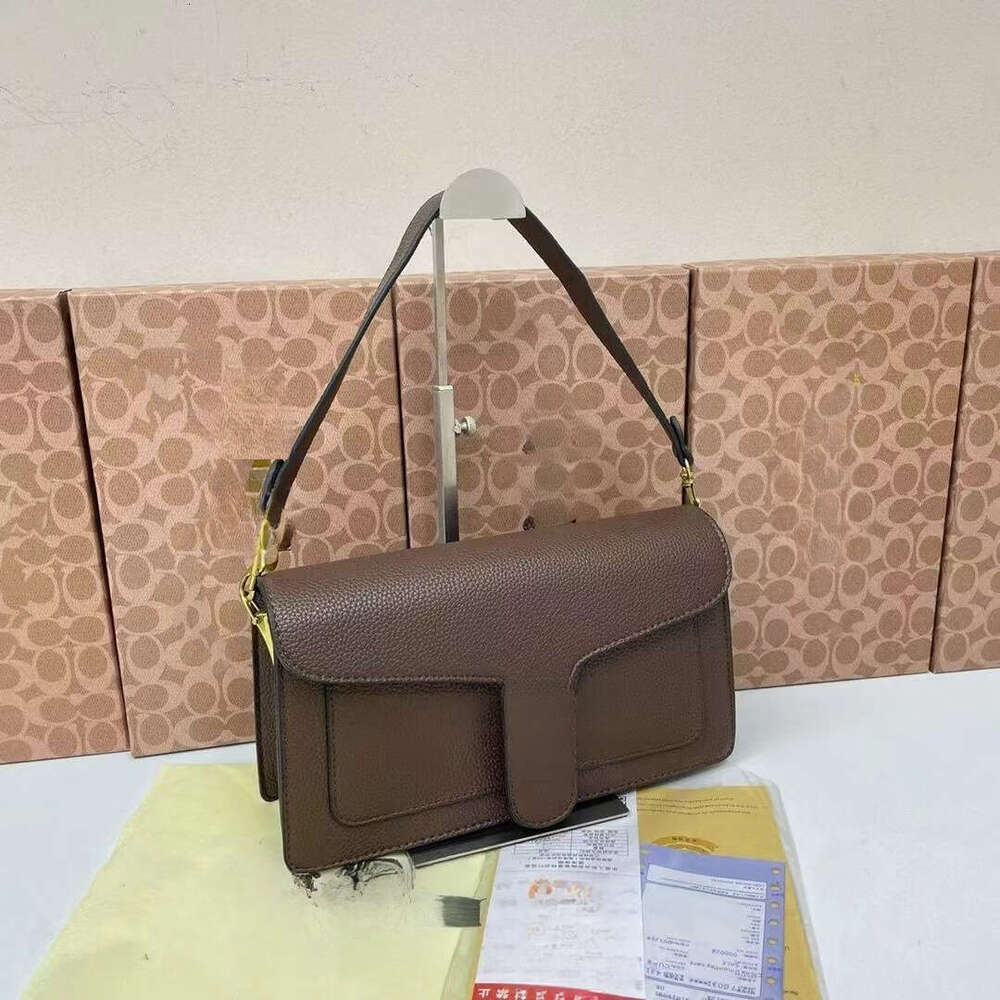 fashion designer wallet high-quality coacisbagas Women's Luxury bag 2025 New Litchi Pattern Small Square Ladies Handbag Shoulder Crossbody Bag free shipping