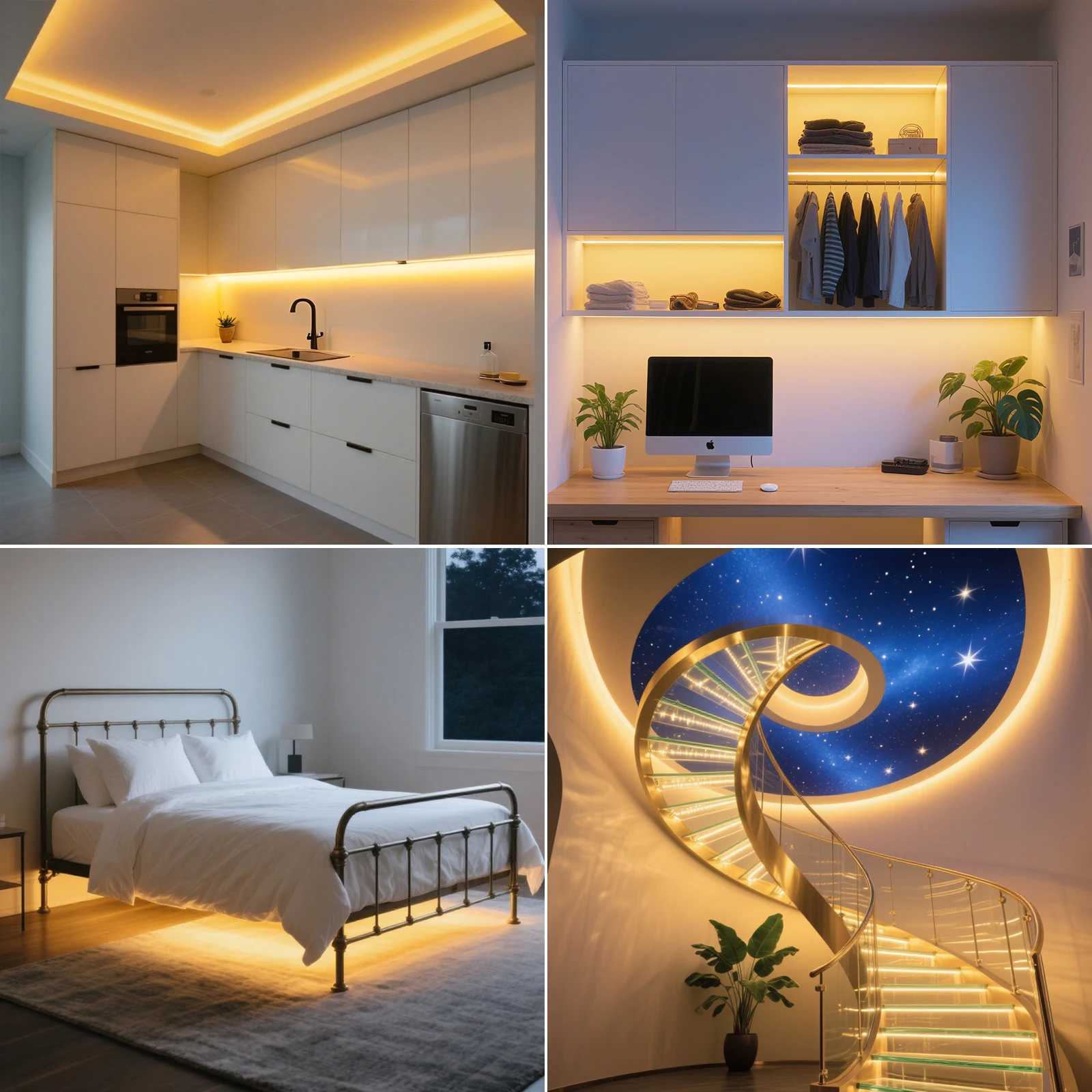 220V LED Strip with Power EU UK Plug COB LED Strip Flexible Ribbon RA90 IP65 Waterproof for Room Kitchen Outdoor Garden Lighting W250701