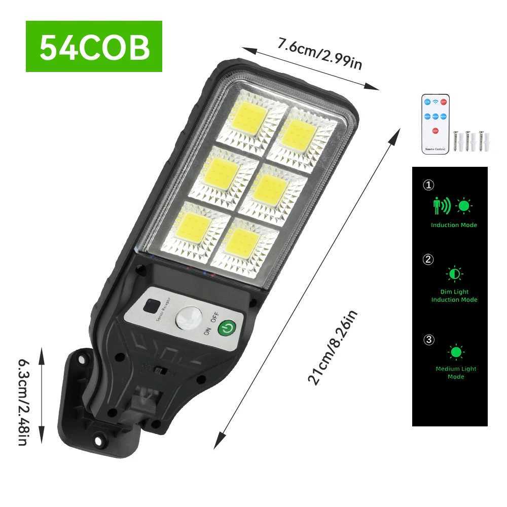 1pc Solar lights outdoor lighting motion sensors suitable for garages gardens and parks. Emergency light usageXJ250624