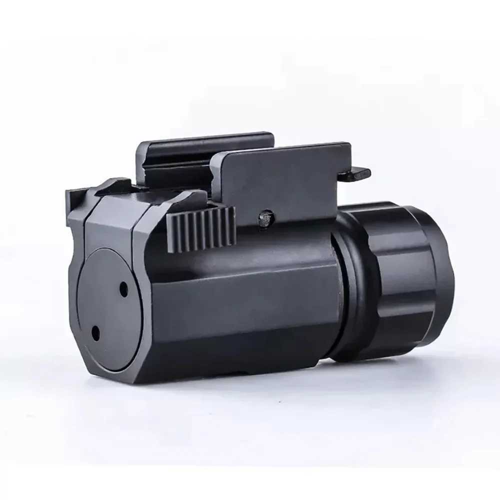 Mini R5 LED Weapon Light Quick Release Rail Mount 20mm Pistol Tactical Strobe Gun Light for Hunting Shooting XJ250701