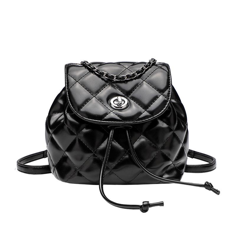 Shoulder Bag Designer Bag Luxury Bag Designer Free Shipping Korean Version Leisure Dia Grid Chain Hand Held Small Women S High End Backpack New Colleg