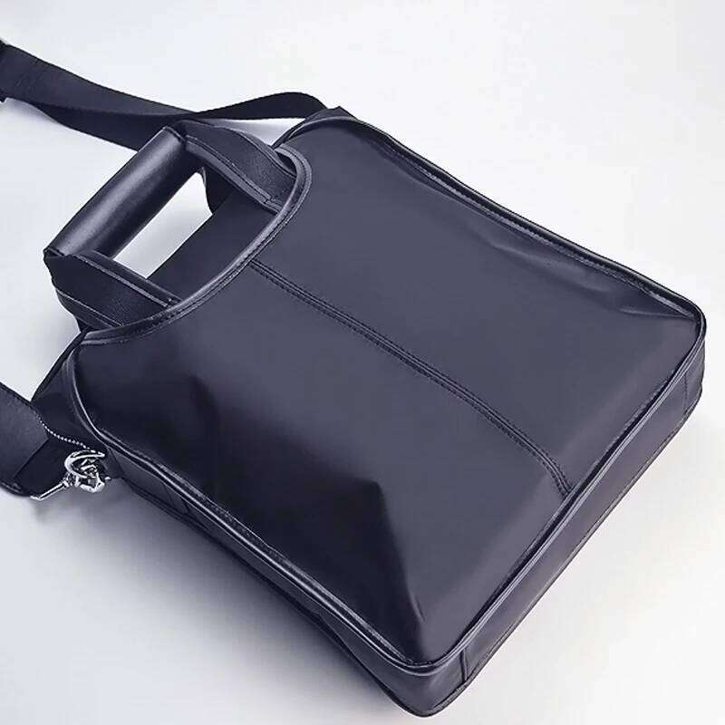 New Zipper Single Shoulder Oxford Fabric Business Briefcases Messenger Vertical Men's Bags Casual Handbags