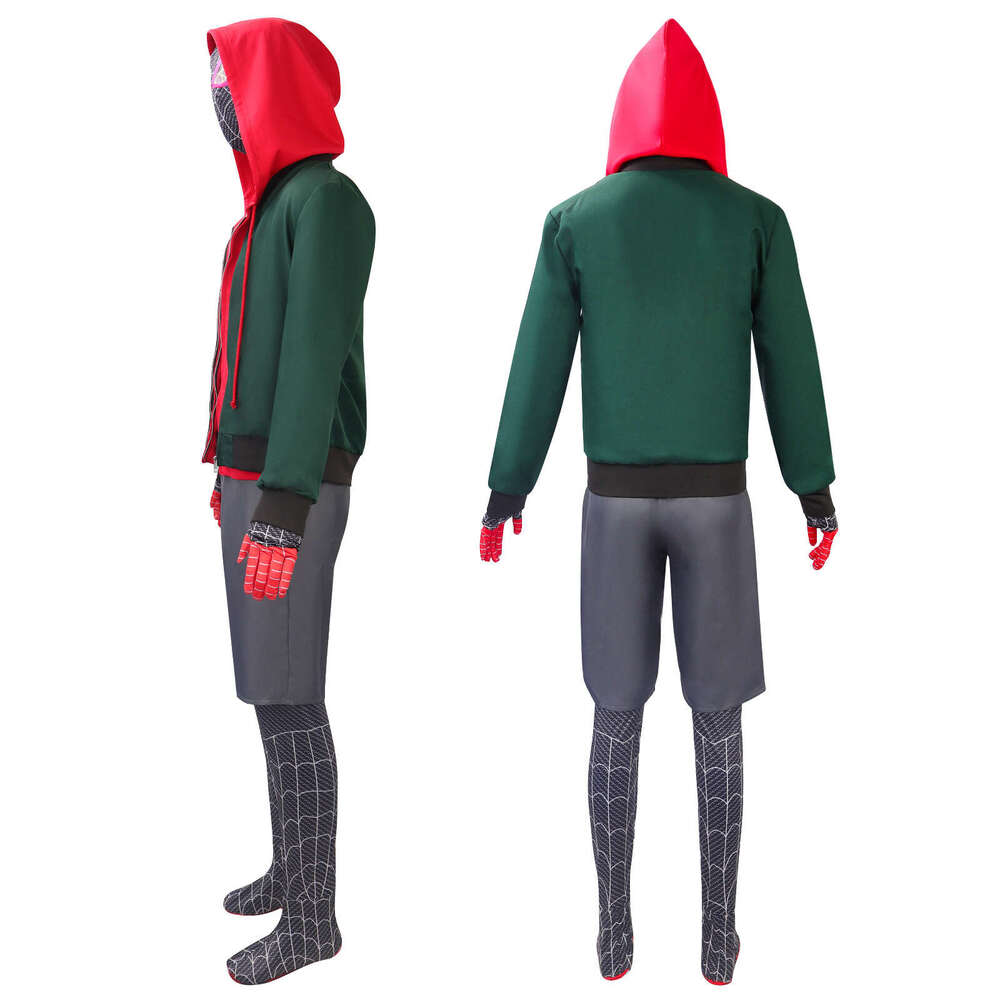 Spider-Man: Into the Spider-Verse Costume Miles Morales Spider-Man Bodysuit Cosplay