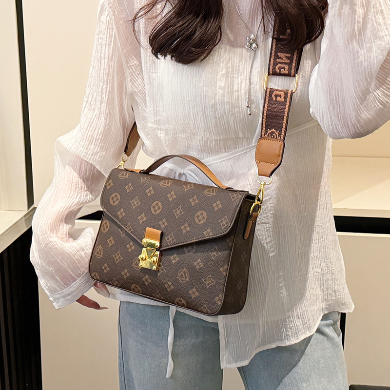 Designer bag free shipping new fashion light luxury high-end texture diamond grid single shoulder crossbody bag for womens