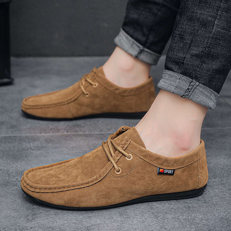 Men's Lightweight Soft Sole Trendy Casual Business Slip-On Fashion Free shipping big size Versatile Loafers for Men