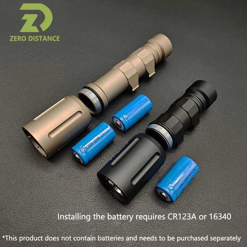 Tactical Gear PlhV2 Flashlight LED White High Power Metal Light 1000 Lumens AR15 HK416 Airsoft Hunting Weapon Scout LightXJ250701