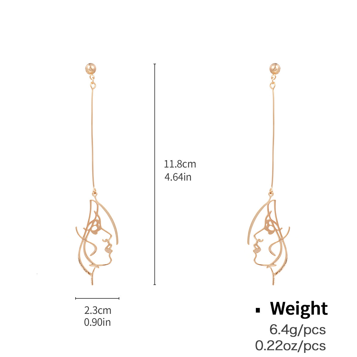 Classic Designer Earrings Earrings European And American Design Line Face Ladies' Jewelry Earrings Mask Geometric Copper Inlaid Zircon HOOP Hoop 