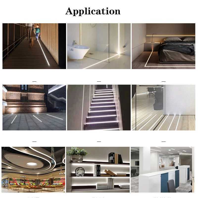 U/V/YW Style Shaped 50cm Silver Aluminium LED Bar Light Channel Holder Cover Connector DIY For LED Strip Light Bar Cabinet Lamp W250701