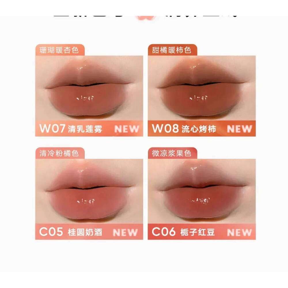 Judydoll Jelly Glaze Non-stick Moisturizing Hydration Water Glass Liquid Lipstick Care Beauty Cosmetics Makeup Lip Tint X250702