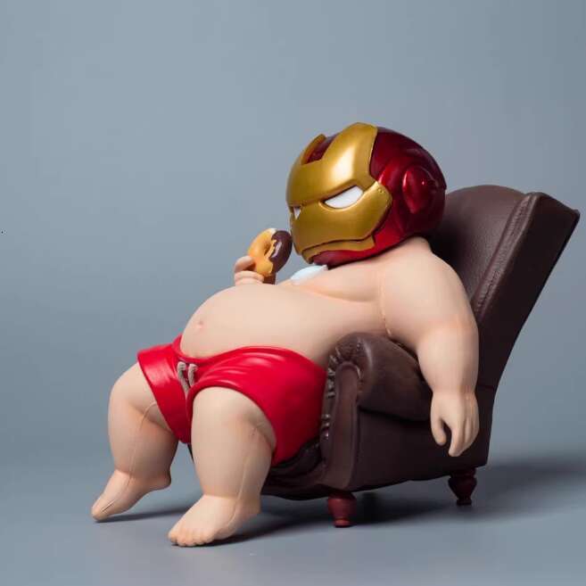 Avengers Figure Marvel's Little Fat Kingdom Series 014 Trendy GK Statue Perfect for Home Decoration and a Fantastic Gift for Marvel Fans
