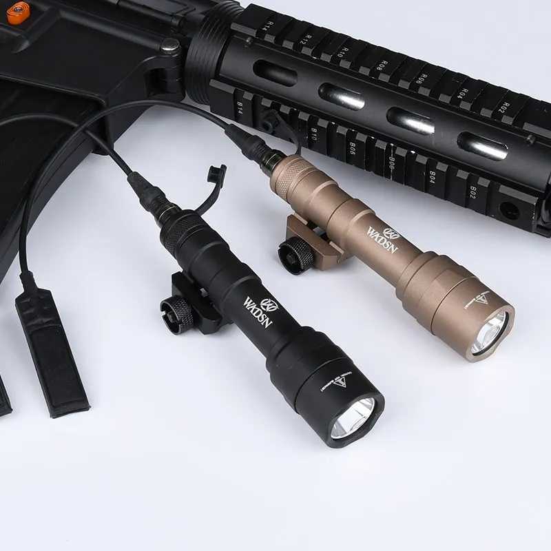 Tactical Surefire M600U M300C M600 Airsoft Mini Light Rifle Weapon Metal LED White Flashlight Torch Lanterna Hunting Weapon XJ250701