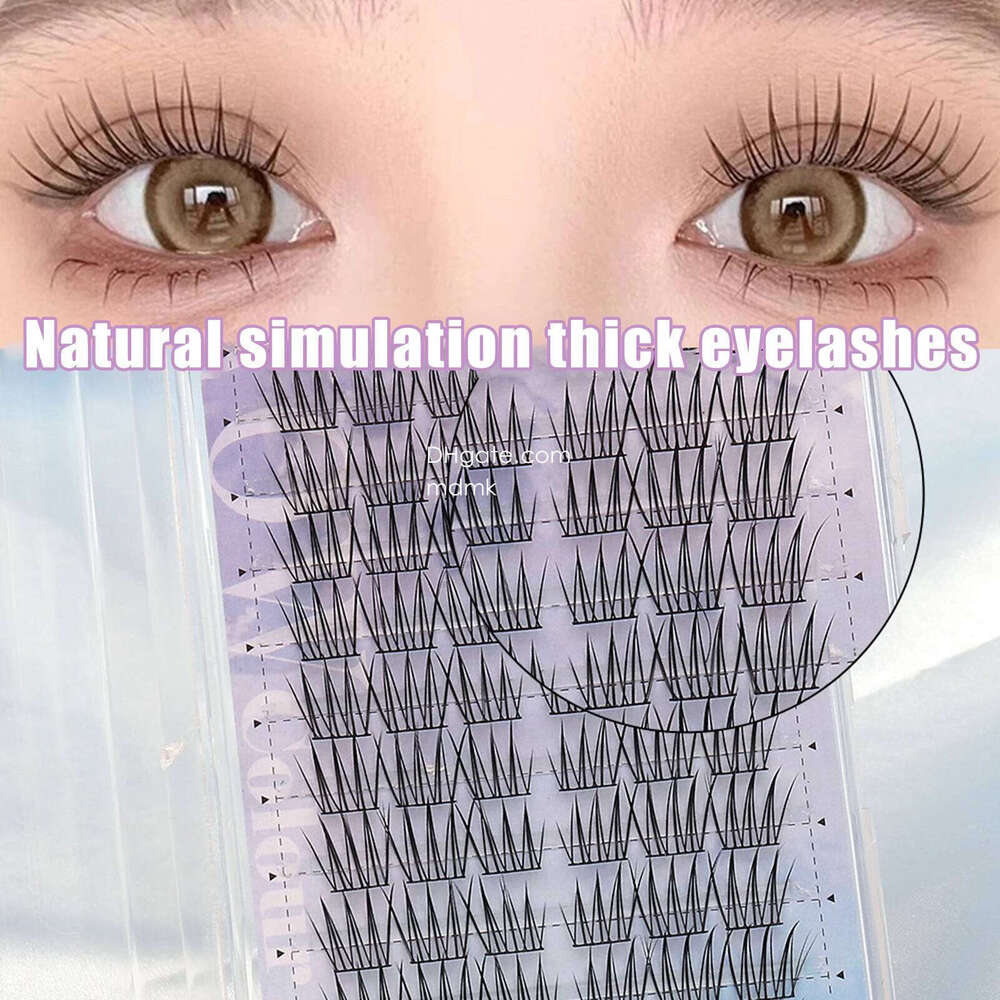 Individual False 12 Lashes Korean Girl Natural Eyelashes Makeup Single Cluster Small Devil Eyelash X250702