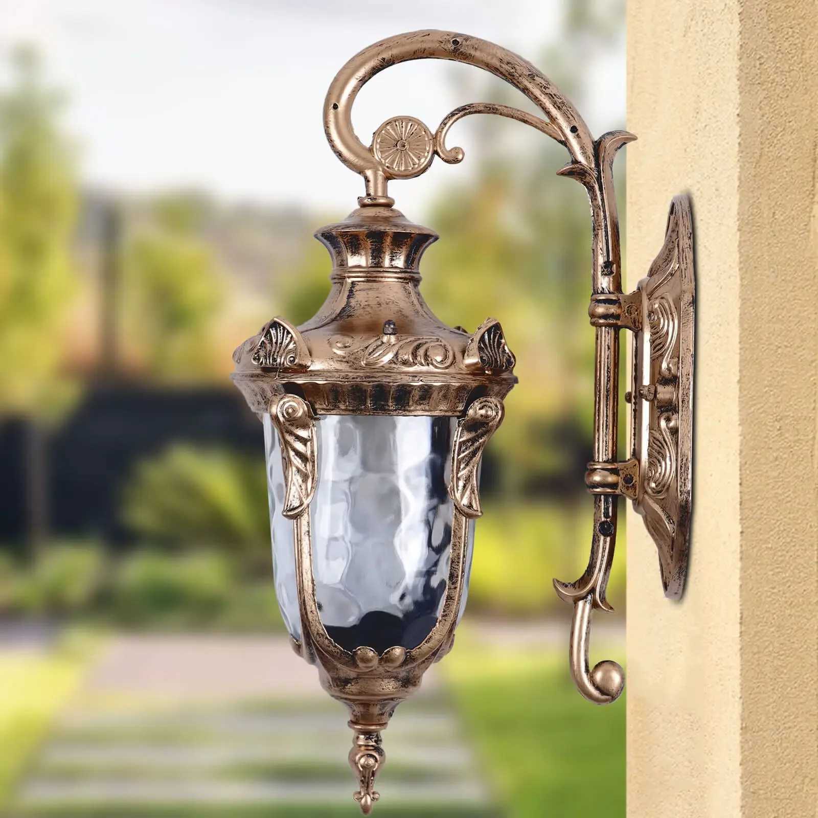 Decorative Outdoor Wall Sconces - Waterproof Porch Exterior Lantern Lights for Garden UseXJ250624