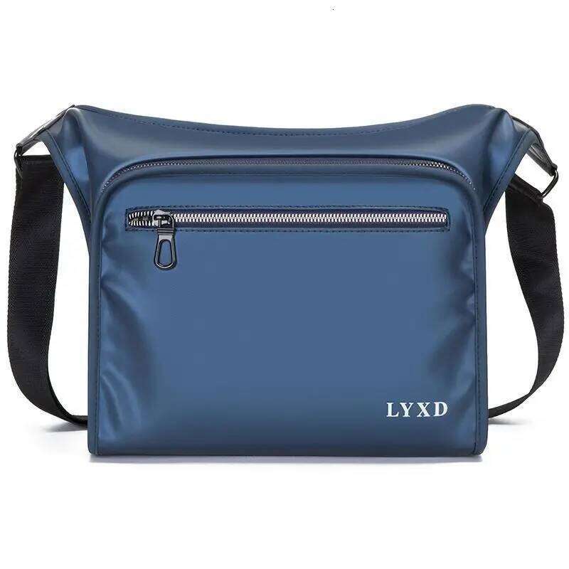 Messenger Nylon Waterpro Of Oxford Cloth Shoulder Casual Men Backpack Small Bag Business Briefcase Black Outdoor Sports Brand