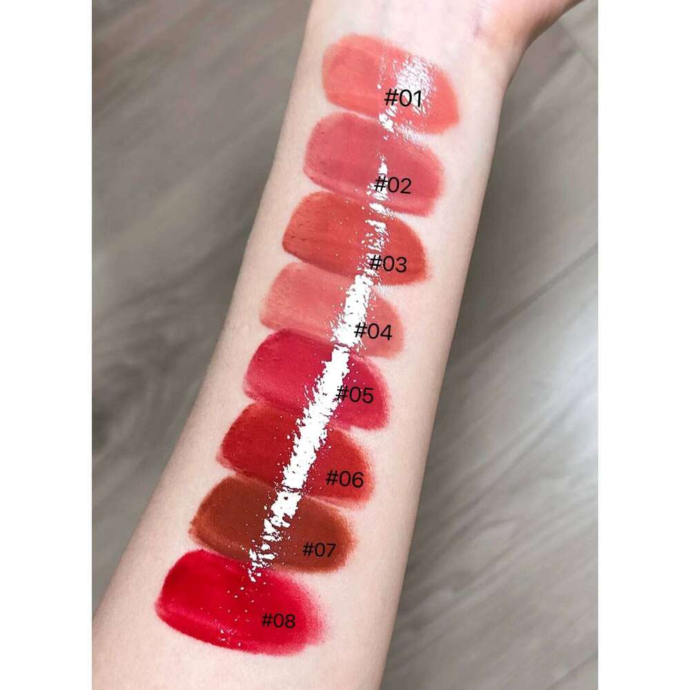 FLORTTE Butterfiy Series Lipstick Mirror Lipgloss Surface Waterproof Film-forming Long Lasting Not Easily Decolorized X250702
