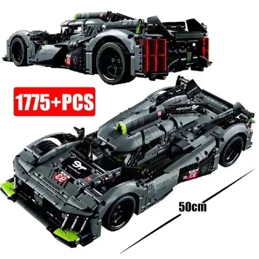 NEW 42156 Technical Peugeot 9X8 Mans Hybrid Hypercar Super Racing Car Building Blocks 1775Pcs Sportcar GiftsXJ250702
