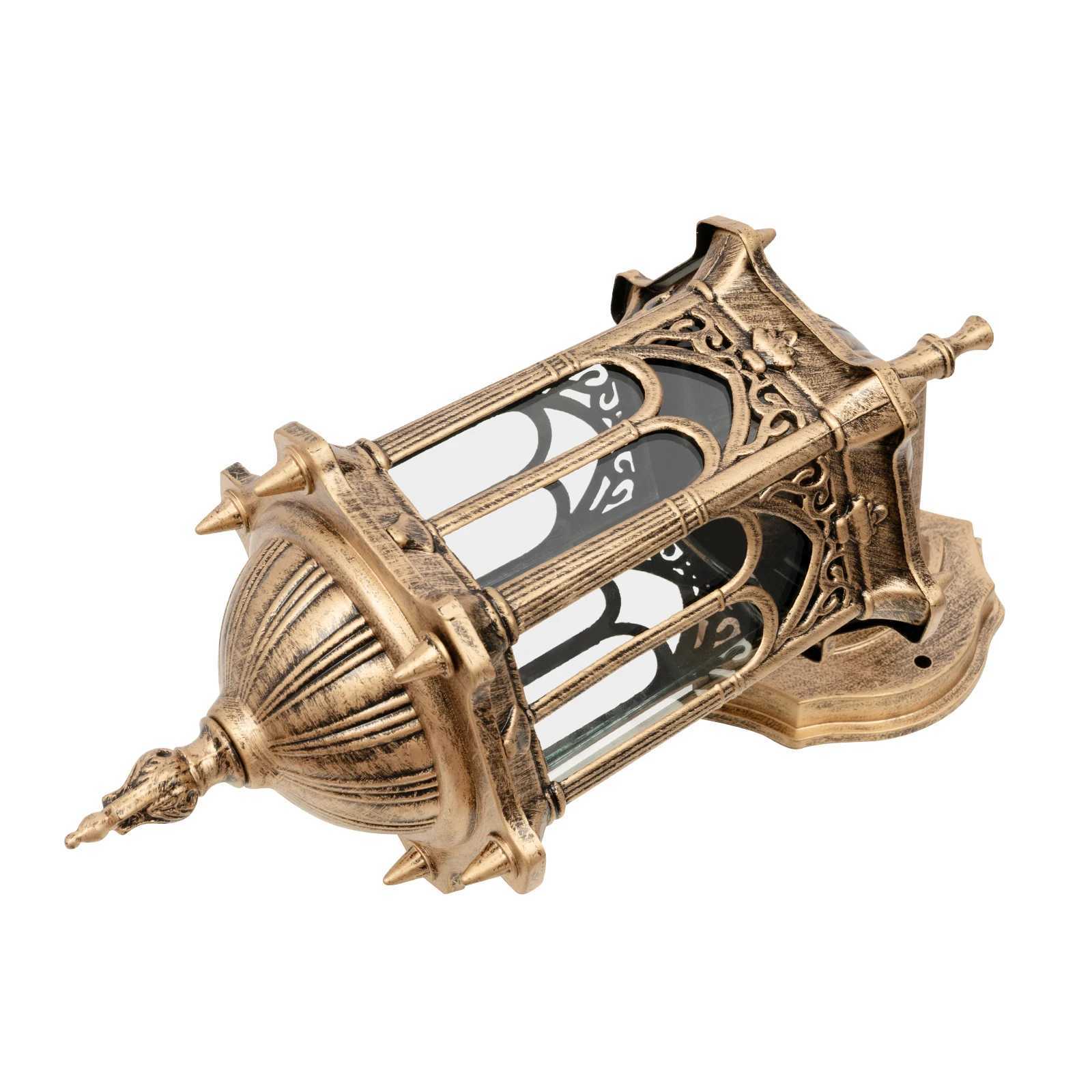 Antique Lantern Wall Lamp Sconce Porch Lamp Garden Outdoor Exterior Wall Light Wall Mount Waterproof Lantern E27 XJ250624