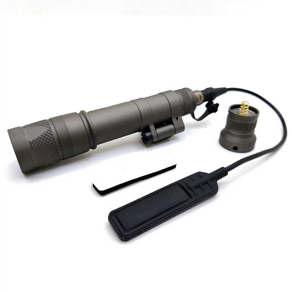 SOTAC Tactical Light M640V-DF Lighting High Lumens LED White Scout Flashlight with Remote Pressure Switch for Hunting RailXJ250701