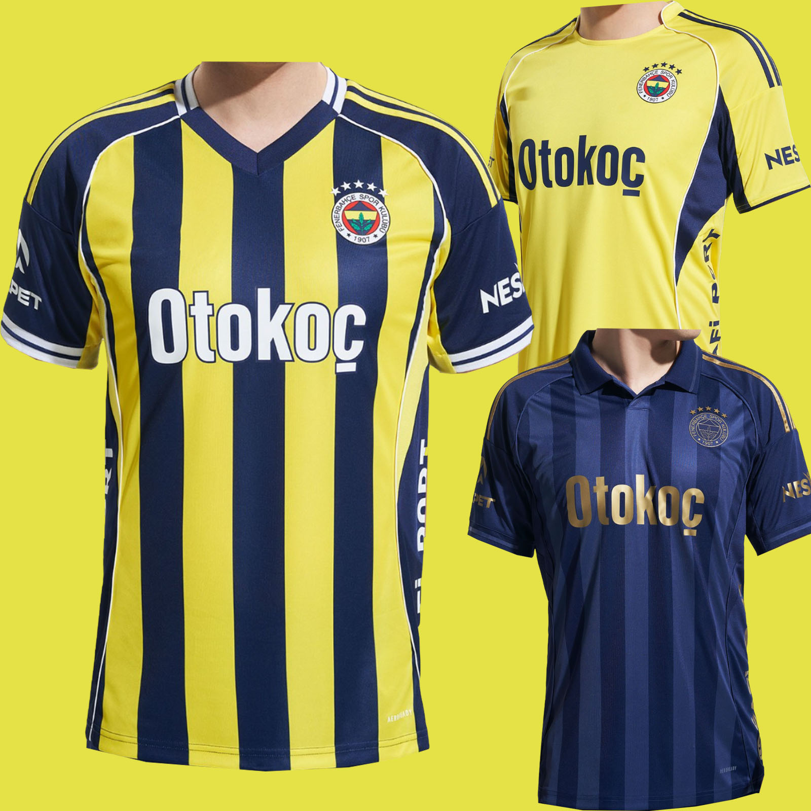 25 26 Fenerbahce men Soccer Jerseys DZEKO CRESPO ARDA GULER KAHVECI JOAO PEDRO BATSHUAYI KENT TADIC DZEKO KING KAHVECI CRESPO Uniforms Men kids kit Football Shirt 2xl