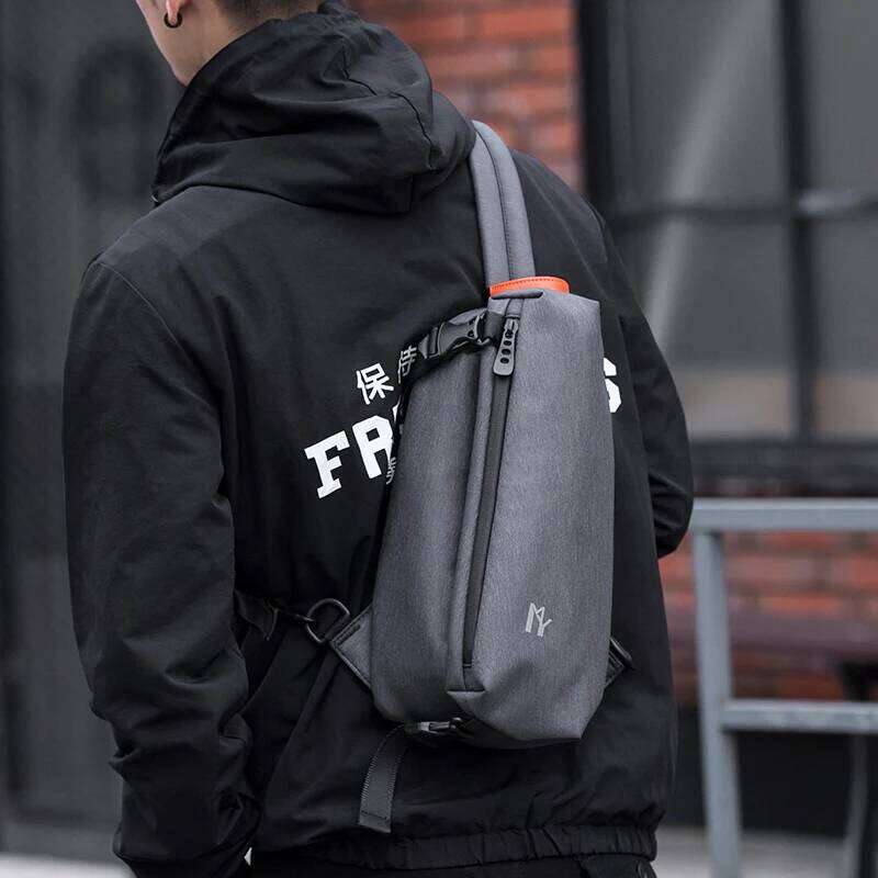 Multifunction Fashion Casual Anti Theft for Male Single Shoulder Sling Bag Chest Durable Mini Travel Pouch