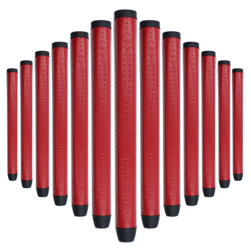 Leather golf club grip golf putter grip manufacturers supply customer LOGO.