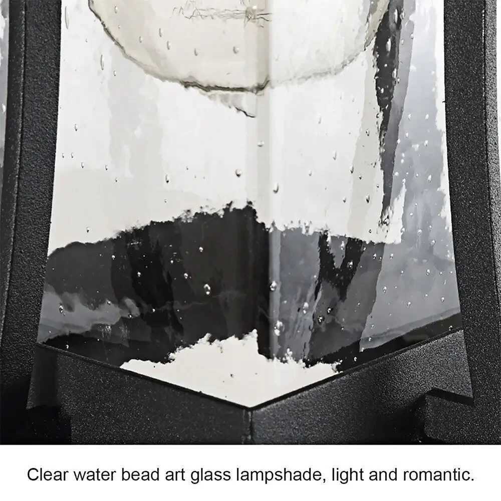 Elegant Black Wall Lamp A Fusion of Classic Design and Magical Light for a Romantic AtmosphereXJ250624