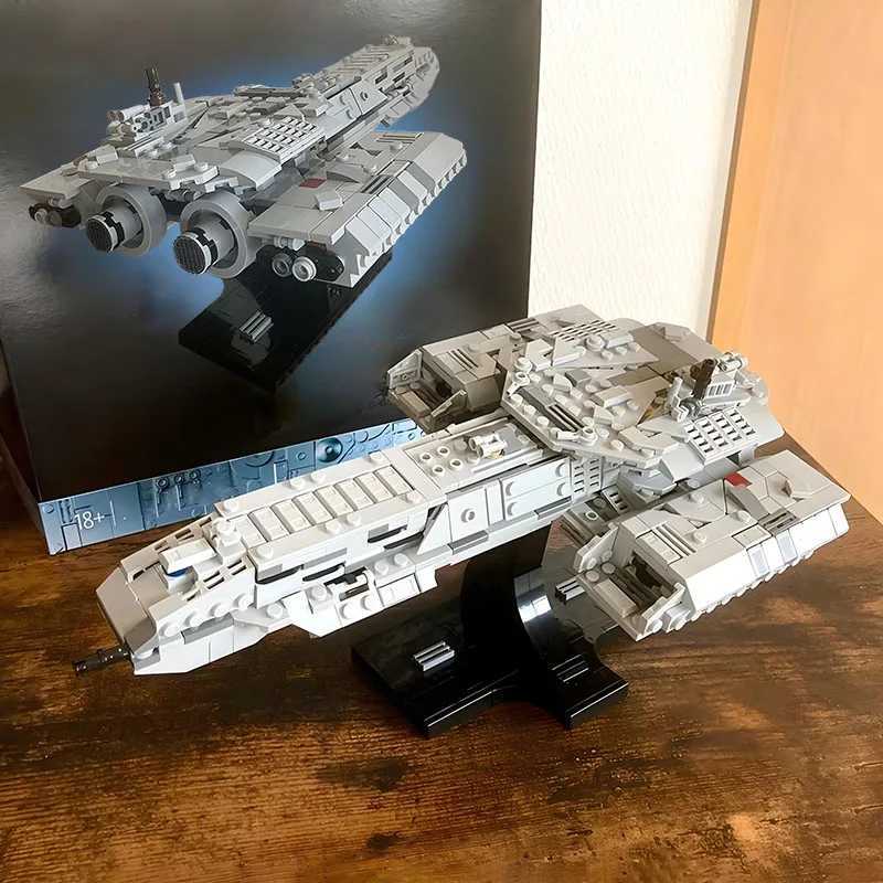 NEW MOC Spaceship BC-304 Daedalus-Class Battlecruiser Midi-Scale Building Blocks Kit DIY Bricks Model Toys Gift for Kids Adults Y250701