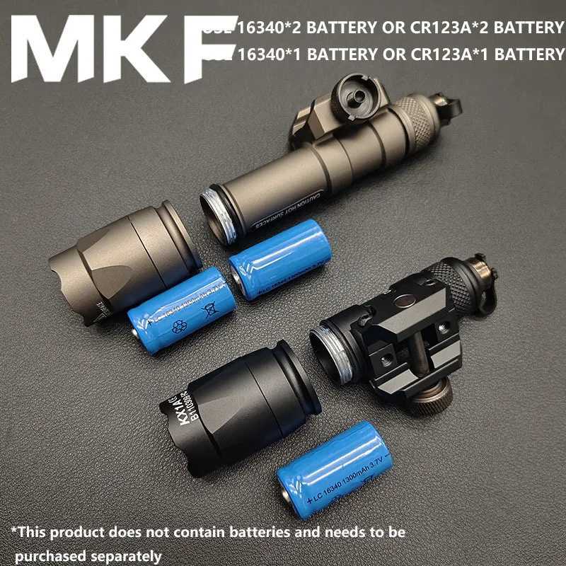 Tactical SF M600C M600 M300 M300C Flashlight LED Tactical Scout Light Rifle Weapon Torch Hunting Spotlight Pressure Switch Pad XJ250701