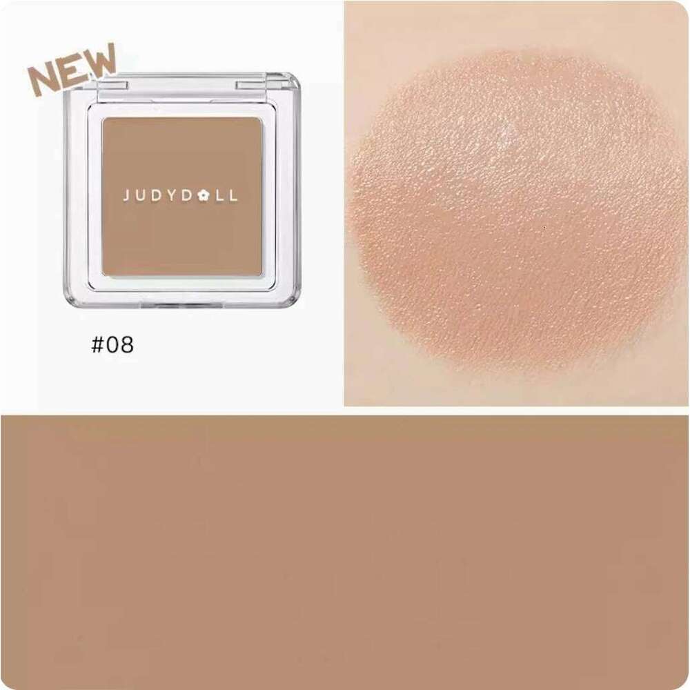 Judydoll Single Blush Matte Powder Portable Silky Cream ltipose Eyeshadow Nude Apricot Roasted Natural Brighten Makeup X250702