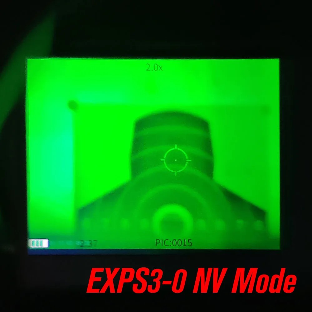 Holy Warrior S1 EXPS3 NV Fucntion 558 Red Dot Sight Hunting Holographic Scope W/Original Logo Sign Markings