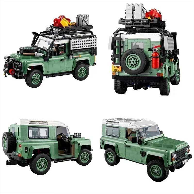 New High-Tech Land Rover Defender 90 Bricks compatible with 10317 Super Off-Road Racing Car Building Blocks 2336pcs Kids Toys Gifts XJ250702