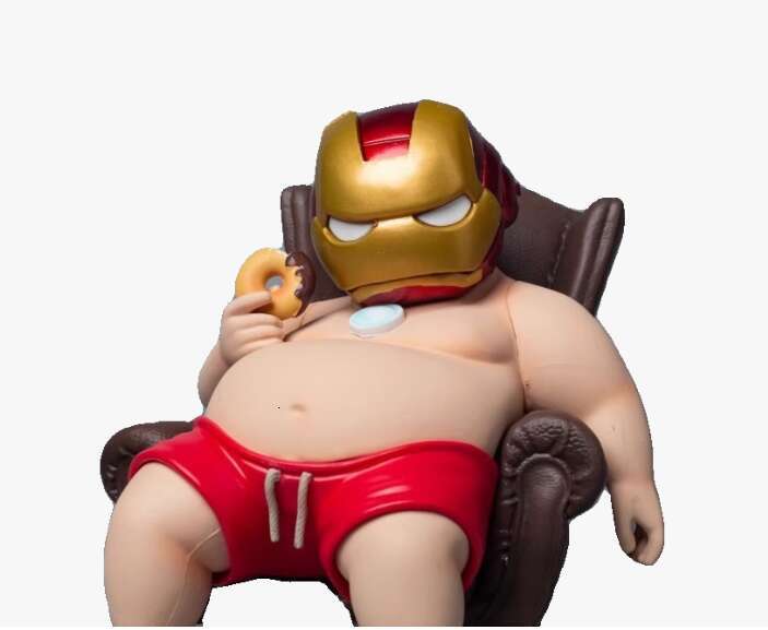 Avengers Figure Marvel's Little Fat Kingdom Series 014 Trendy GK Statue Perfect for Home Decoration and a Fantastic Gift for Marvel Fans