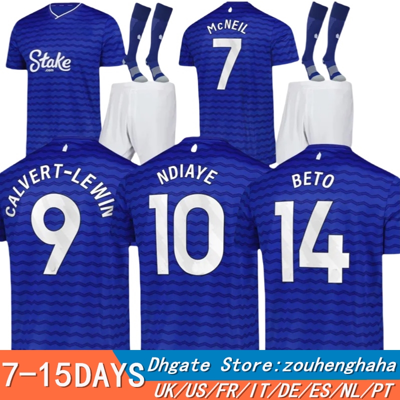 25 26 KEANE MCNEIL EvertonES Soccer Jerseys 2025 2026 Home Away Third BRANTHWAITE CALVERT-LEWIN NDIAYE MYKOLENKO TARKOWSKI Men Kids Football Jersey Shirt kit