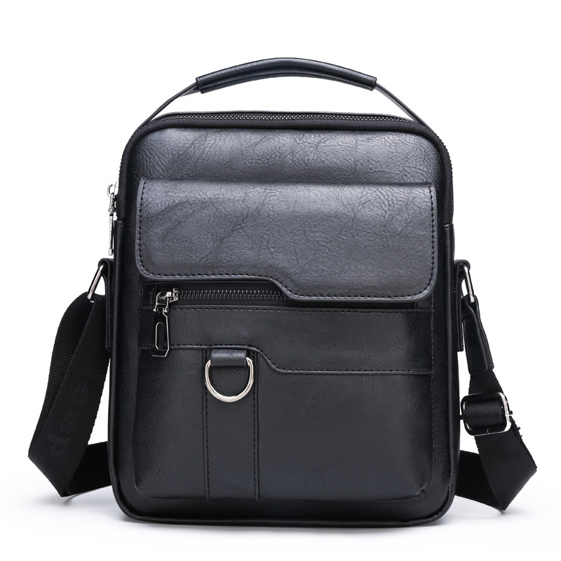 Free shipping designer cross body bag men vertical business casual men bag large capacity simple and versatile men Shoulder bag