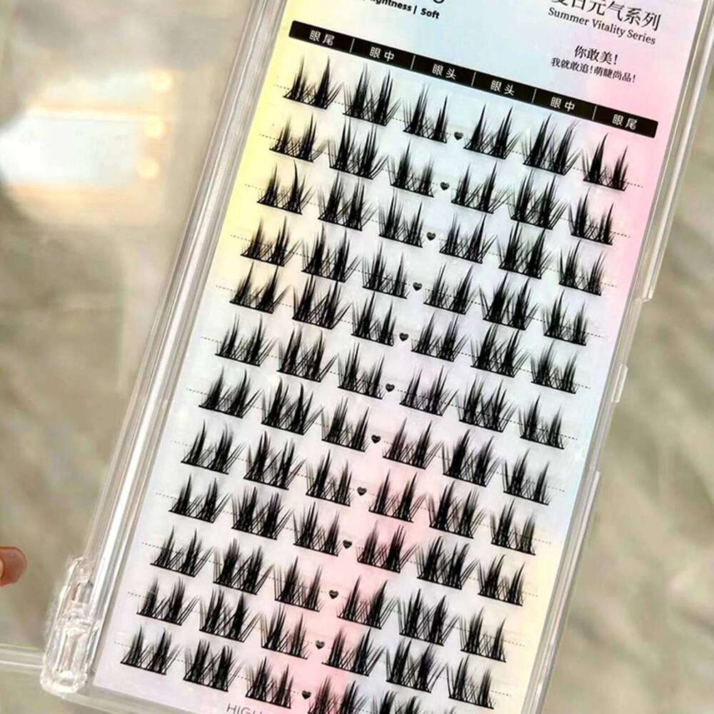 Maga lash Clusters DIY Eyelashes Fluffy Volume cartoon Little Devil natural Long False Eyelahes for Beauty Blogger Makeup X250702