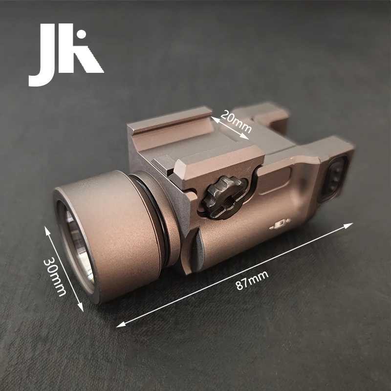 Tactical Zenitc KLESCH K1 K1S LED Strobe Flashlight Gun Light For Rifle Airsoft Pistol Glock 17 20mm Rail Hunting Weapon lights XJ250701