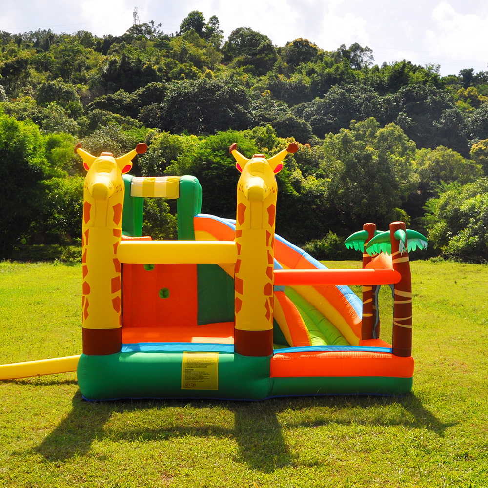 Stylish Castled Frame Combined with Extra Protective Padding: Perfect Family Fun Jump Mat
