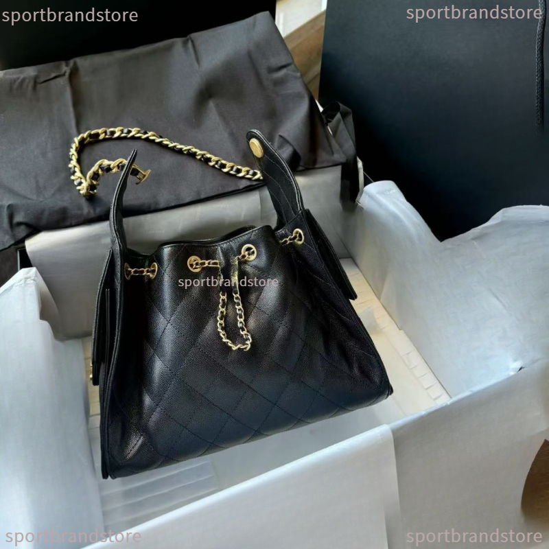 Designer Bag Woman Bag Hobo 25 Bag Top Quality Metal Chain Shoulder Bag Classic Caviar Cowhide Leather Handbag 25p 25a Underarm Bag Messenger Bag
