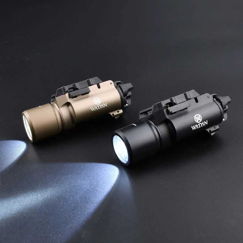 Tactic X300 Ultra LED Weapon Light Pistol LED White light Fit for 20MM picatiny Rail Hunting weapon AIrsoft flashlight XJ250701