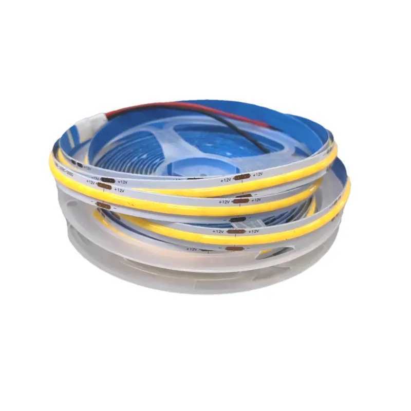 5m 3mm 5mm 8mm Orange Red Amber LED Flexible Strip 1700k 1800k 1900k DC12v 24v Soft Light Tape Orange Cabinet Car Backlight W250701