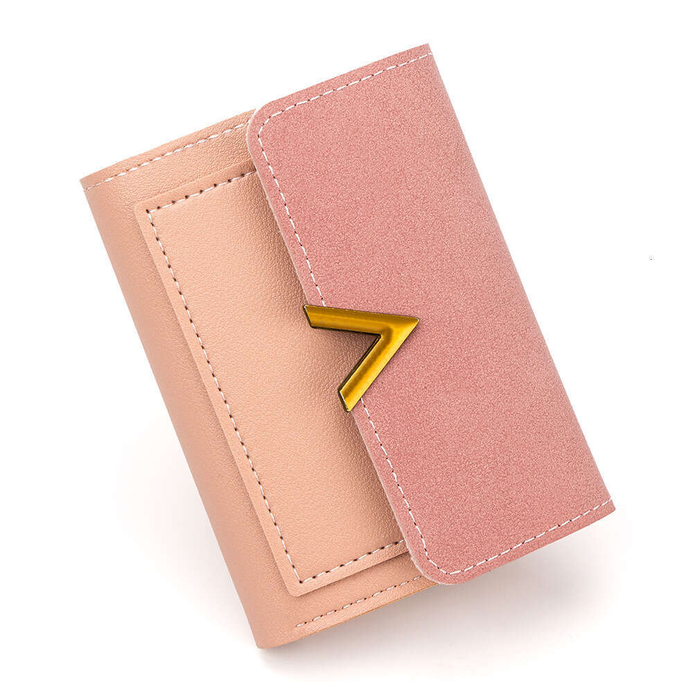 New Korean Style Simple Girls' Clutch Student Coin Purse Card Holder Women's Short Wallet