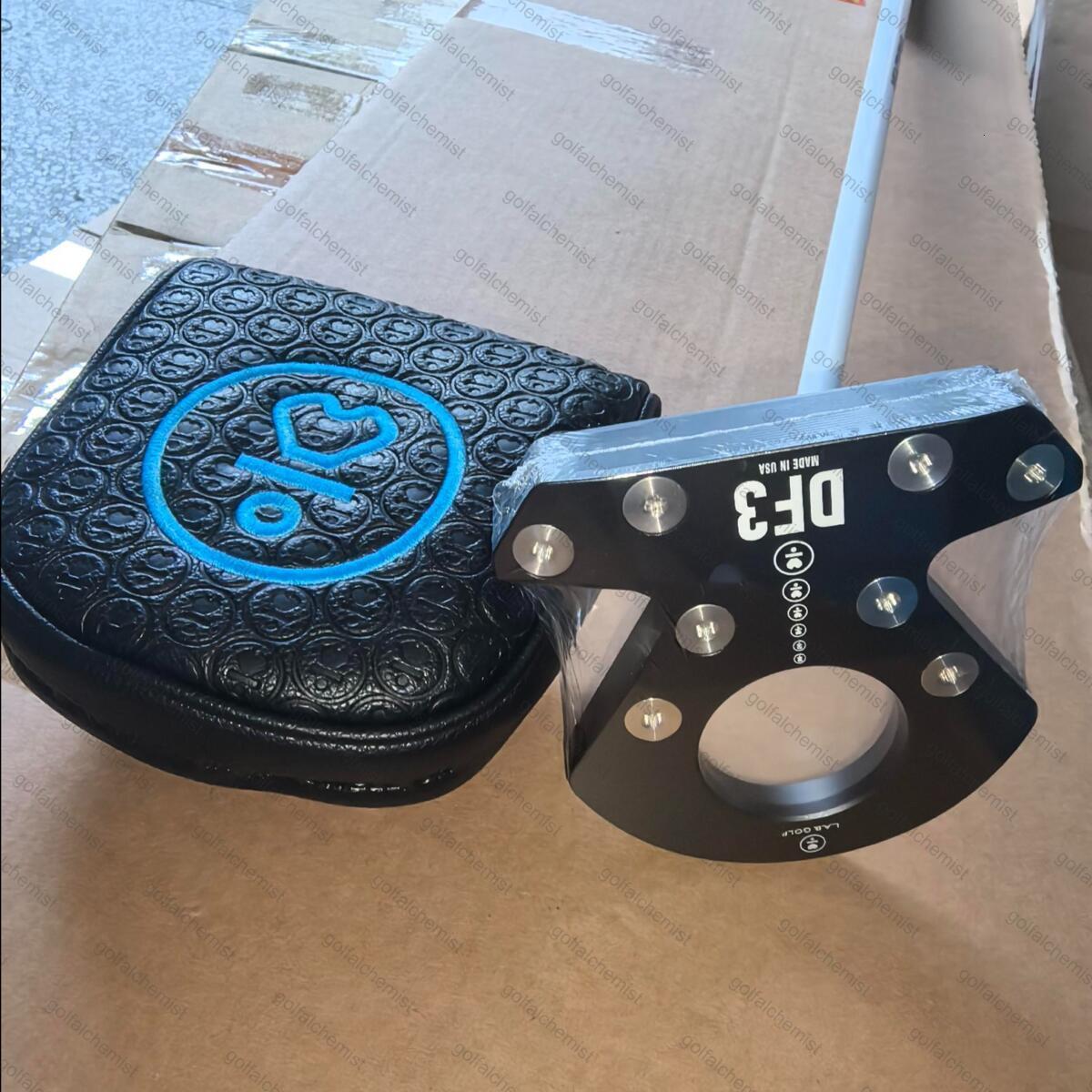 LAB DF3 Putter. golf putter Black/red/blue/green/pink/orange 33/34/35 Inch automatic balancing club face return putter