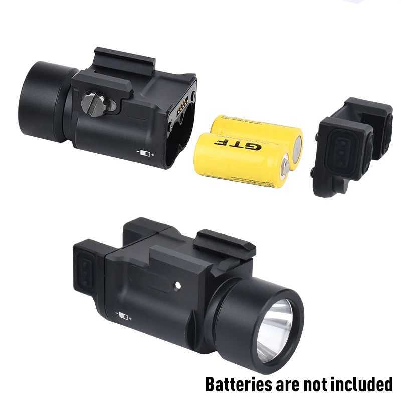 WADSN Zenitco KLESCH-1 1S GEN.2.0 Tactical Airsoft Flashlight Metal LED Rifle Weapon Scout Pistol Light Fit Hunting 20mm Rail XJ250701