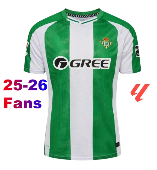 25 26 Real Betis ANTONY ISCO Soccer Jerseys 2025 JOAQUIN FEKIR BIGLESIAS CANALES WILLIAN J Shirt WILLIAM CAMARASA JUANMI RUIZ Men Kids Kit Football Sh