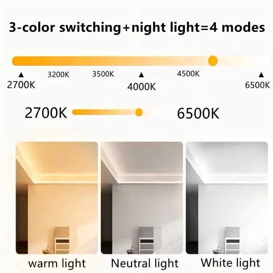 Tri Color Dimming 10m 24V COB LED Strip Light 480 LEDs/m 8mm Width High Density Flexible RA95 Light Strip for TV Wall Decoration W250701