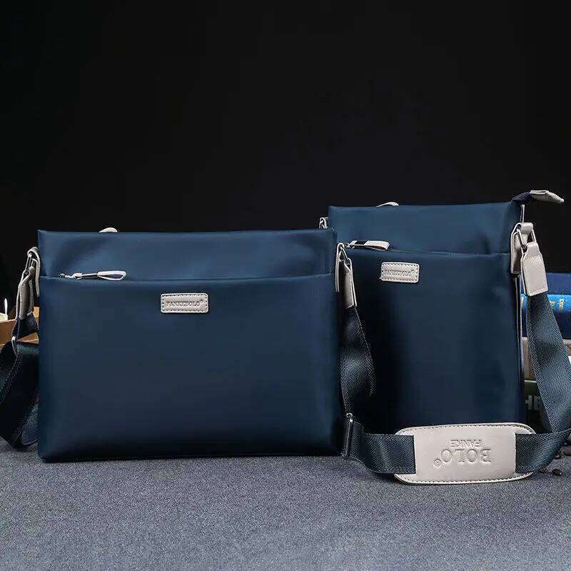 Casual Men Crossbody Messenger Bags Male Waterproof Short Trip Business Zipper Shoulder Bag Good Qualtiy