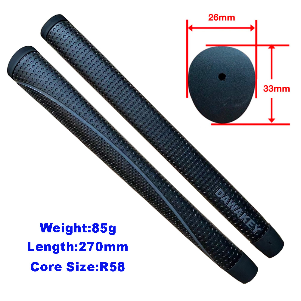 Golf club grip gunstock putter grip manufacturers supply customer LOGO.