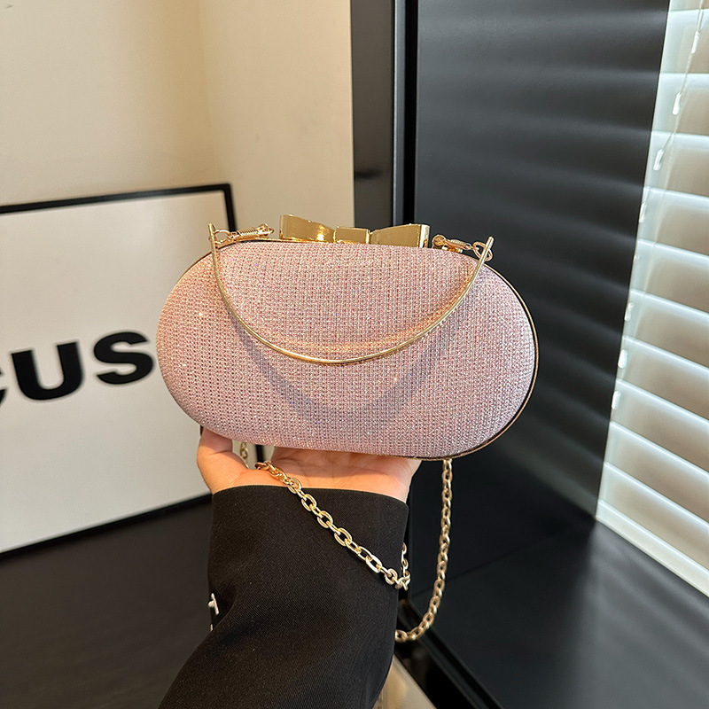 Designer Bag Luxury Bag Free Shipping Designer Bags High End Winter Shoulder Bag Dinner Niche Design New Chinese Style Single Shoulder Crossbody Pink