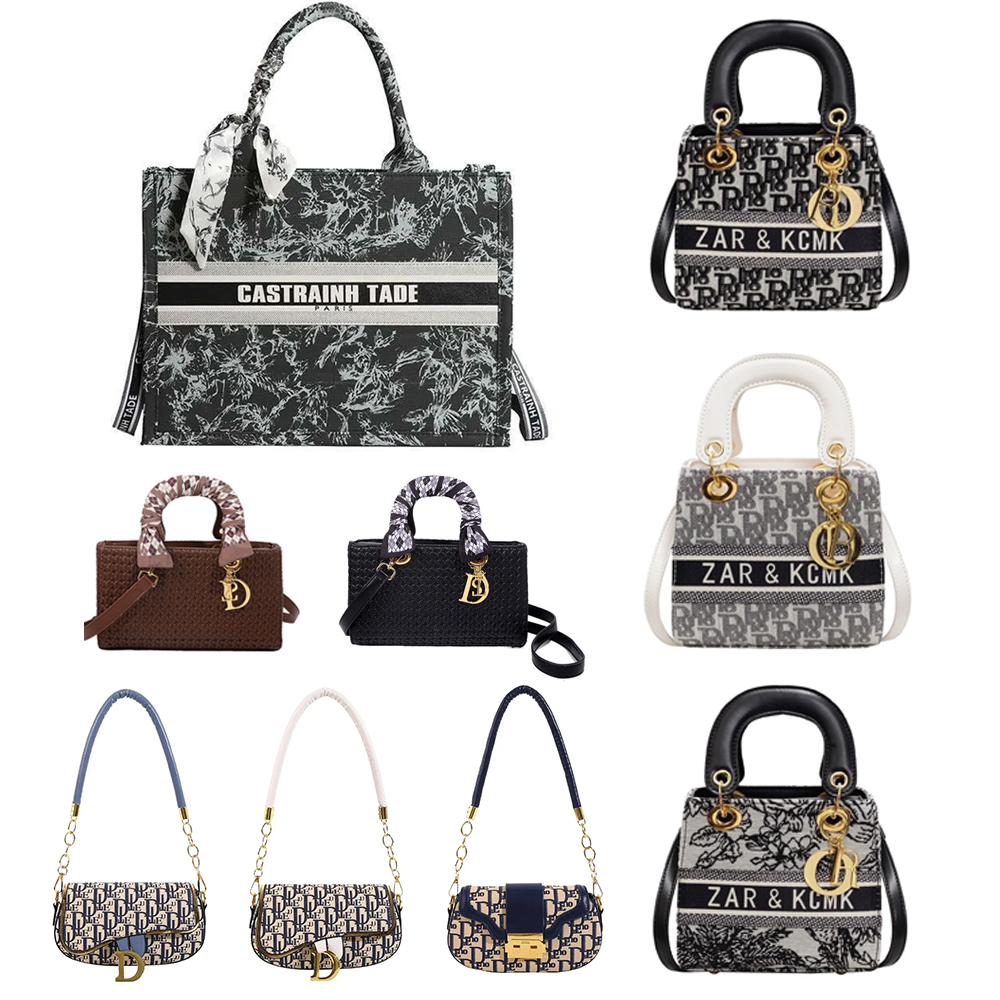 Tote bag Designer Bag Shoulder Bag Luxury Bag High Quality Women's handbag Purse Leather Saddle Bags Print Underarm Bag Classic Crossbody bag Fre