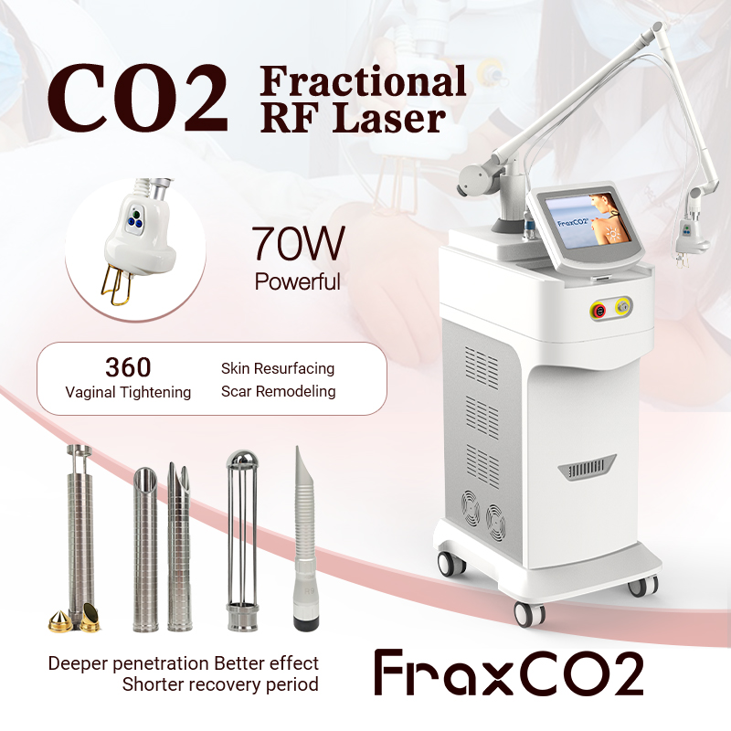 Skin resurfacing 70w top configuration Co2 Laser Vaginal Tightening Removal Stretch Marks Fraccionado / Fractional Machine